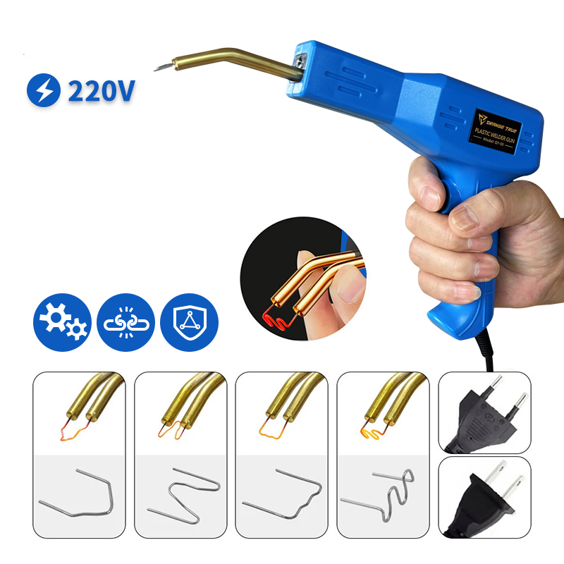 Electronics Repair Kit With Soldering Iron - Kit Perbaikan Bumper, Alat Las Plastik,