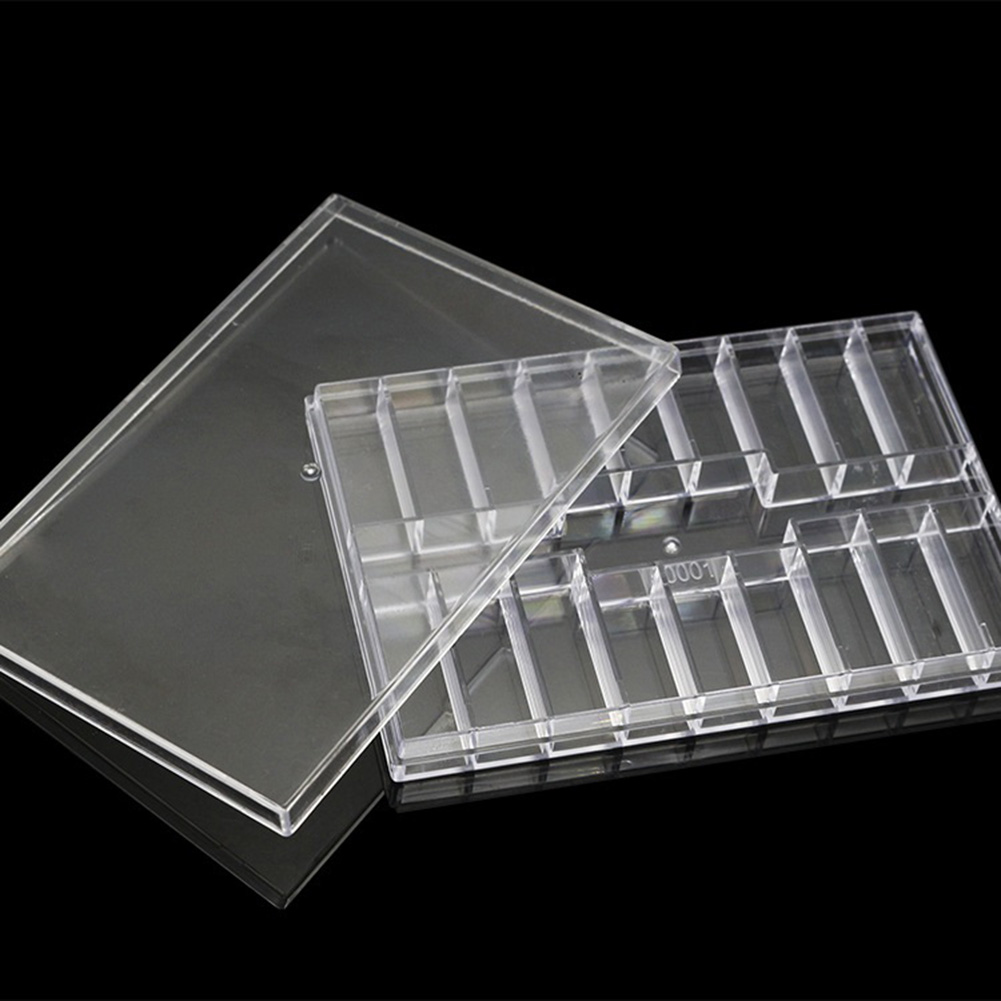 Electronics Repair Lab - Baki Komponen Plastik 19-Grid untuk Laboratorium