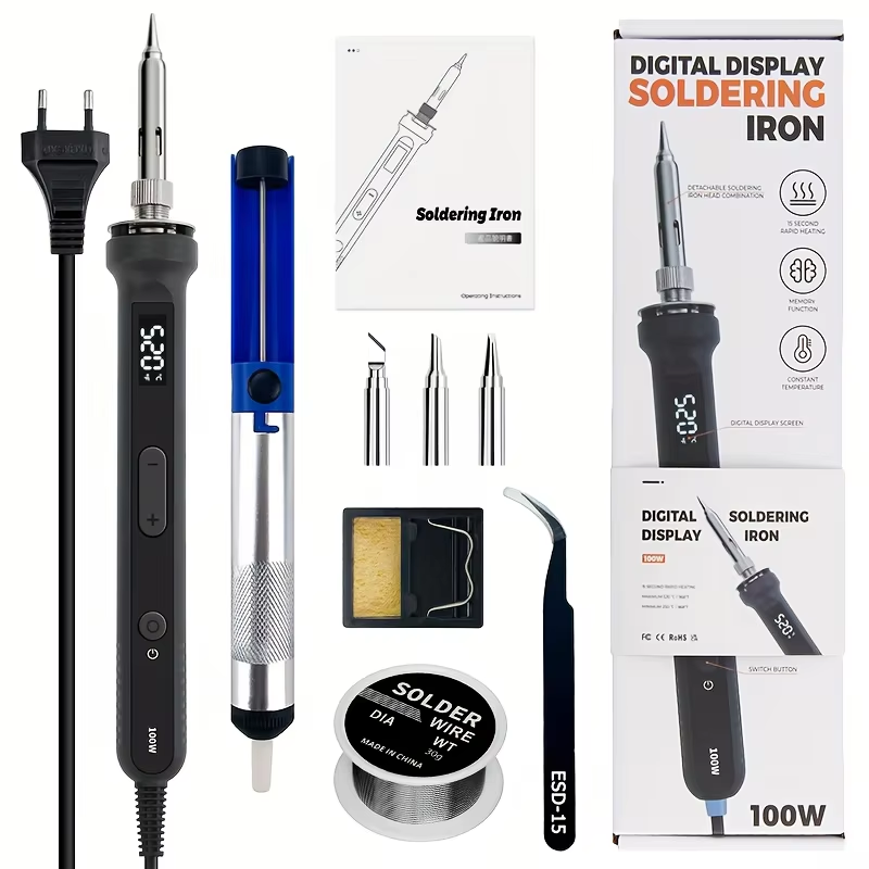 Electronics Repair Parts - Kit Solder Digital 100W, Alat Las