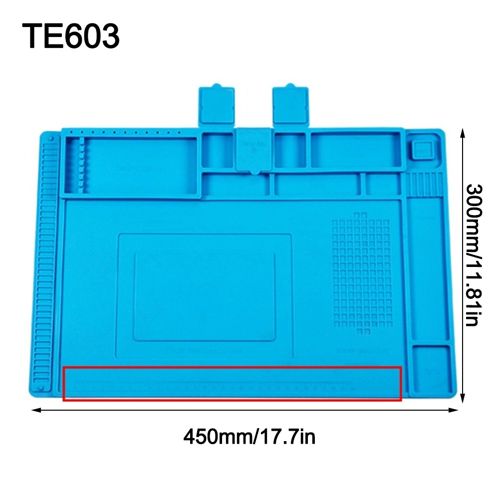 Electronics Repair Mat - Alas Stasiun Solder Silikon Anti-Statis Tahan