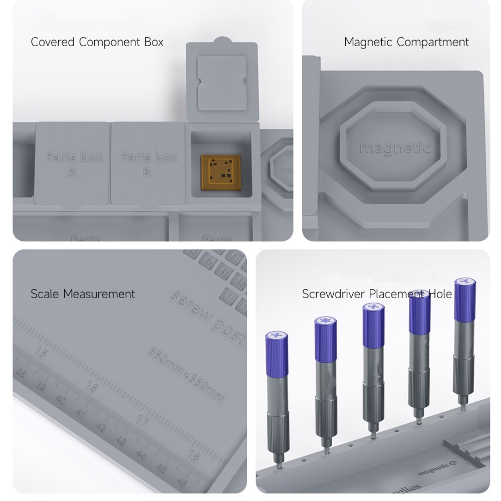 Alas Kerja Silikon Magnetik, A - Electronics Repair Mat ulasan dan harga