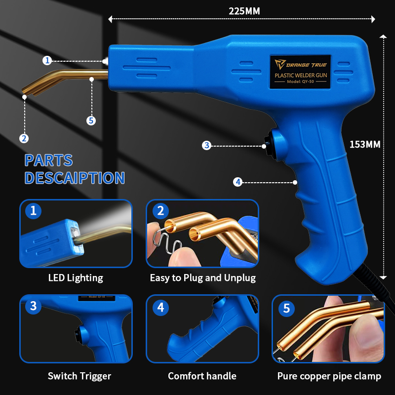 Kit Perbaikan Bumper, Alat Las - Electronics Repair Kit With Soldering Iron ulasan dan harga