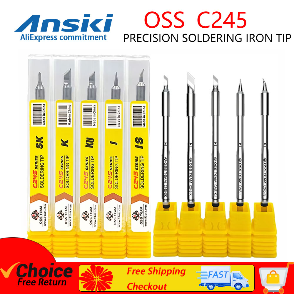 OSS C245 Kit Perbaikan Presisi - Electronics Repair Kit With Soldering Iron ulasan dan harga