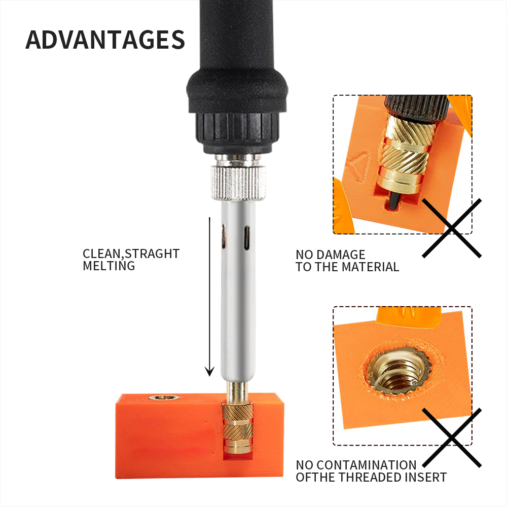 Ujung Besi Solder Heat Set Ins - Electronics Repair Kit With Soldering Iron ulasan dan harga