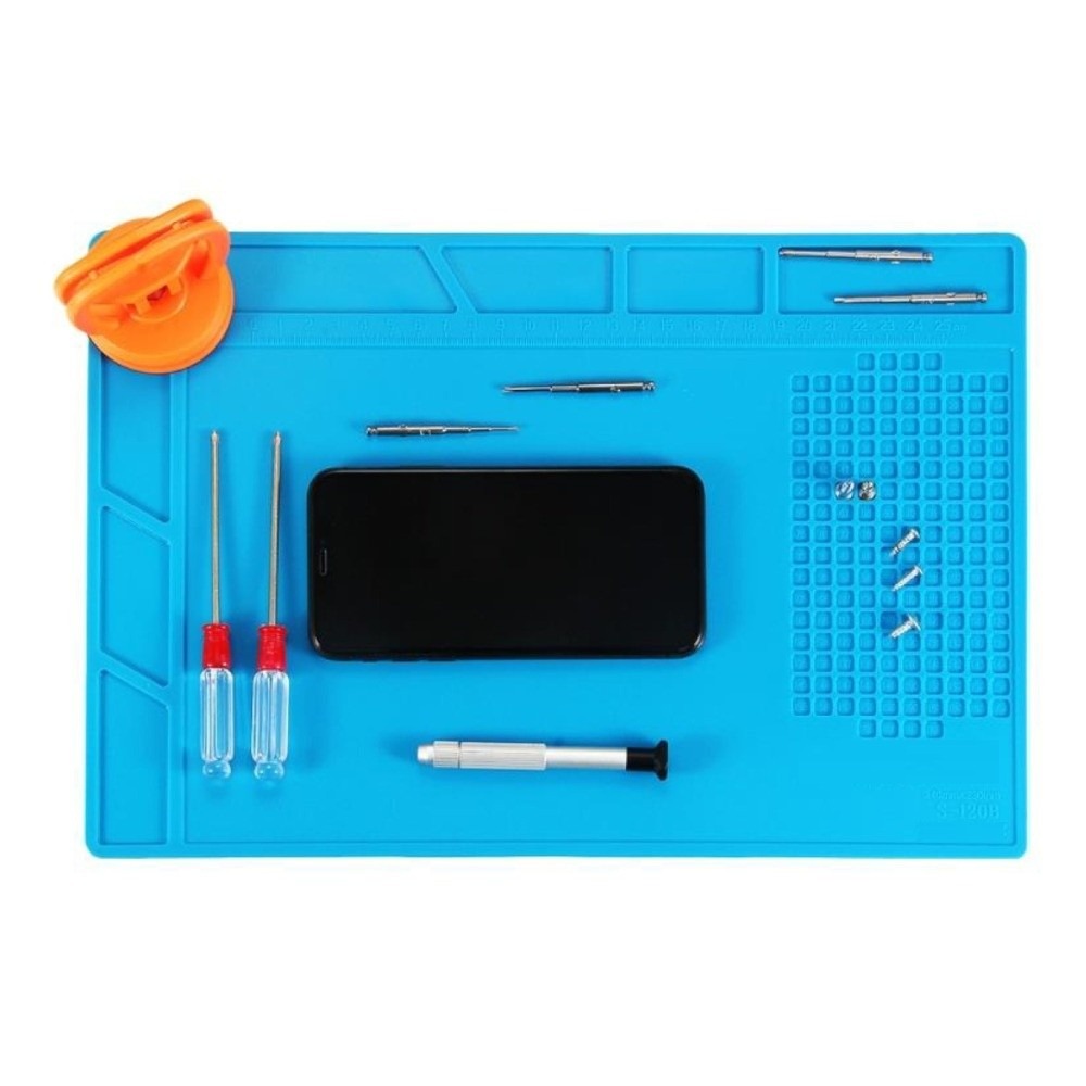 Alas Stasiun Solder Silikon An - Electronics Repair Mat ulasan dan harga